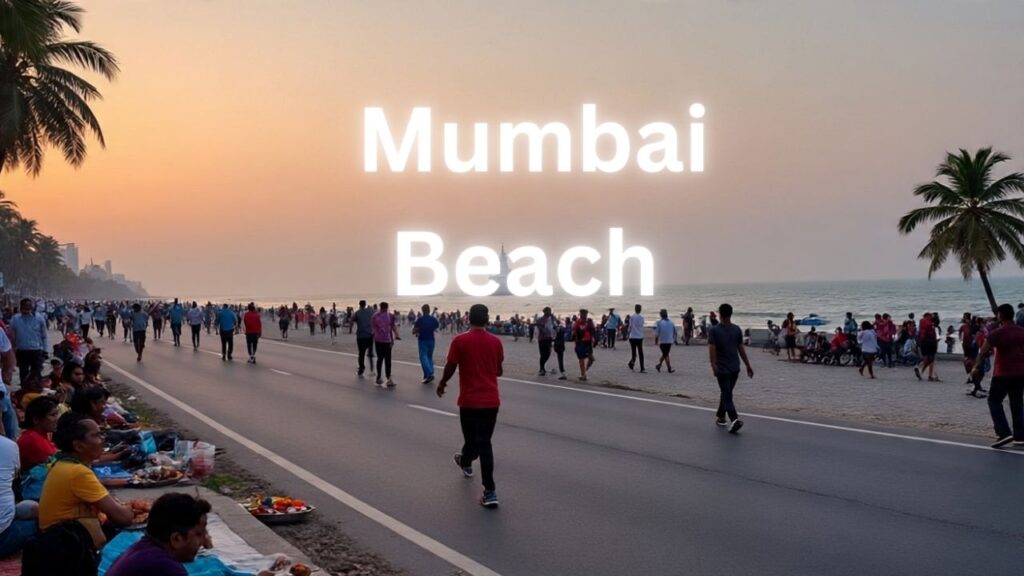 Mumbai Beach marine line